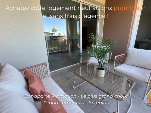 RETOUR DE LOT / T2 à 199000€ VUE DEGAGEE SUR ETANG DE THAU 2 pièces, 44 m²