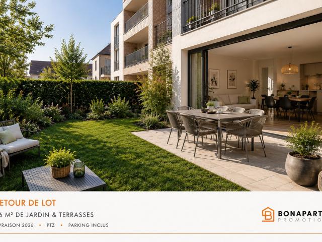 RETOUR DE LOT – T3 AVEC JARDIN LIVRE CETTE ANNEE 3 pièces, 70 m²