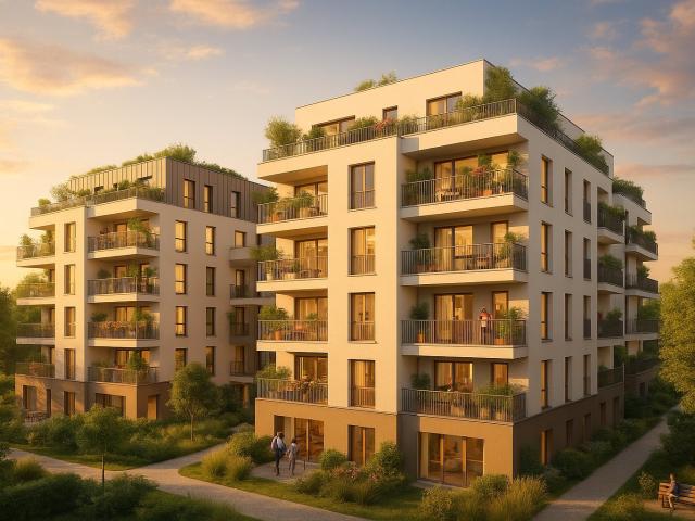 RETOUR DE LOT 3P + BALCON + PARKING LIVRAISON DECEMBRE 2027 ! ! 3 pièces, 62 m²