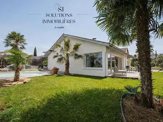Reventin Vaugris 38121 Achat / Vente maison 5 pièces t5 piscine parking