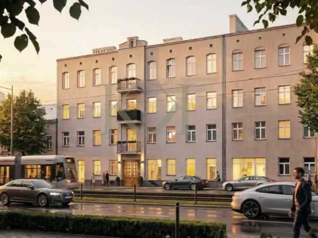 Rewitalizowane 2 pokojowe mieszkanie w Kamienicy Kamionek
