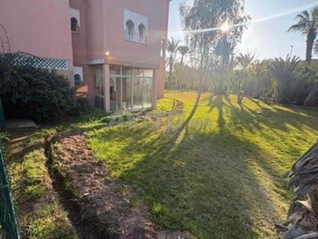 Rez de jardin meublé à la Palmeraie avec piscine