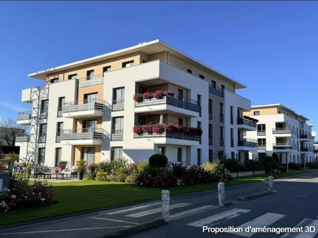 Rez de jardin T3 avec box double