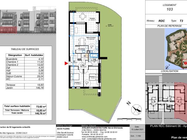 REZ DE JARDIN Type T3