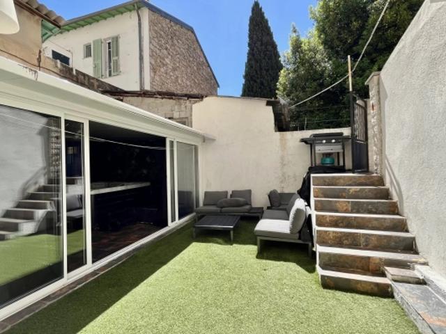 Rez de jardin 55 m² Cessole