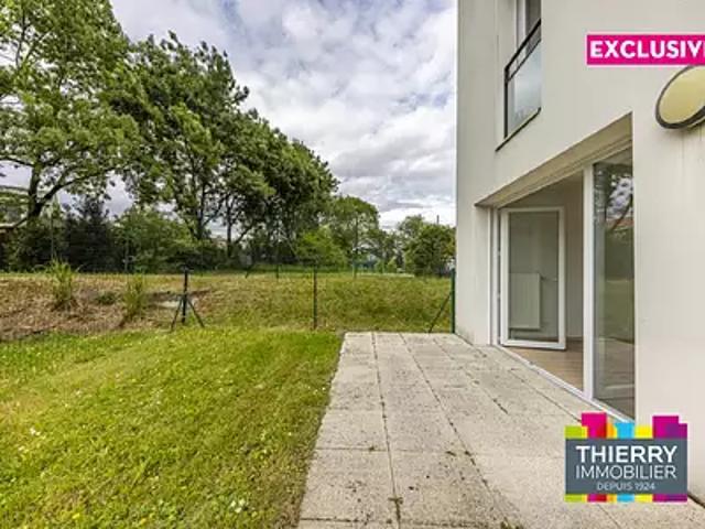 Rezé 44400 Achat / Vente appartement 3 pièces t3 terrasse cave