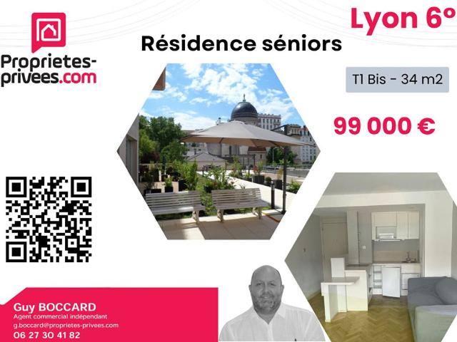Rhône Lyon 6° T2 + Balcon