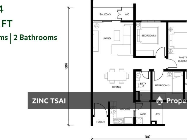 Rimbun Sanctuary Apartment