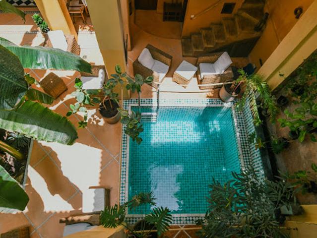 Riad avec terrasse et vue panoramique