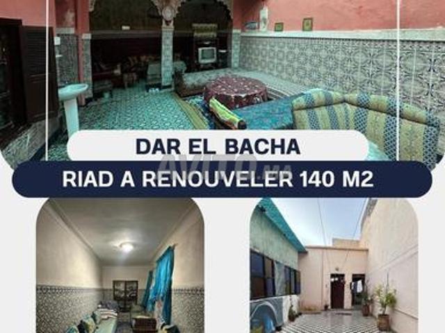 Riad 140 m2 a dar bacha a rénover