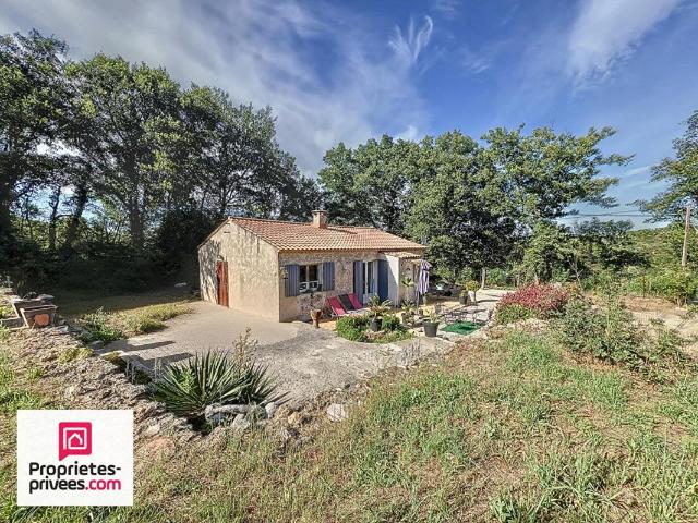 Rians villa T 3/4 sur 2512 m² en campagne sans voisins
