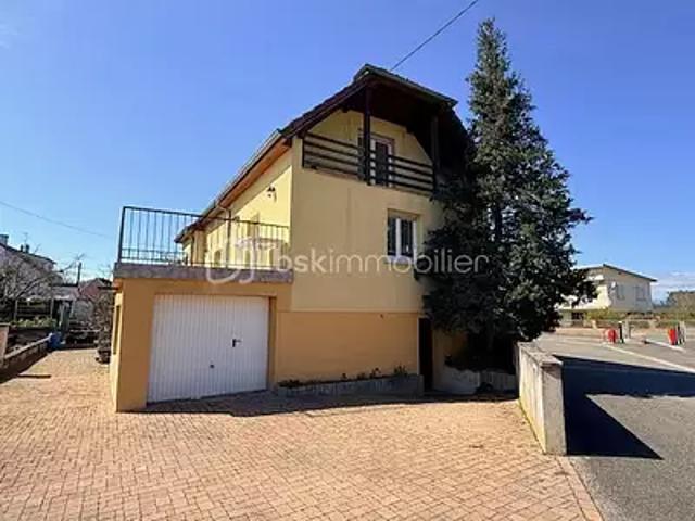 Richwiller 68120 Achat / Vente maison 4 pièces t4 terrasse cave