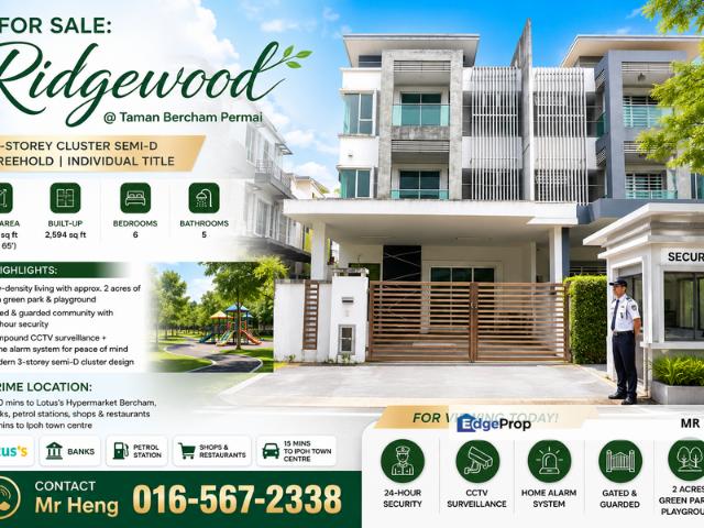 Ridgewood @ Taman Bercham Permai