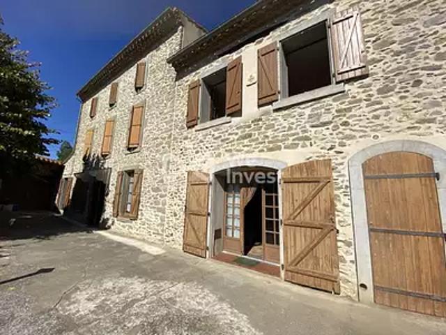 Rieux Minervois 11160 Achat / Vente maison 8 pièces t8 terrasse parking
