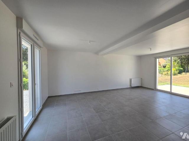RIEUX réf L1398 Maison neuve de type 5 d'une surface de 90,60 m² composée au rez de chaussée.