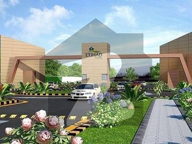 Right Time To Buy In Etihad Town Phase II Oval Commercial Plot With 3 Years Installments Plan