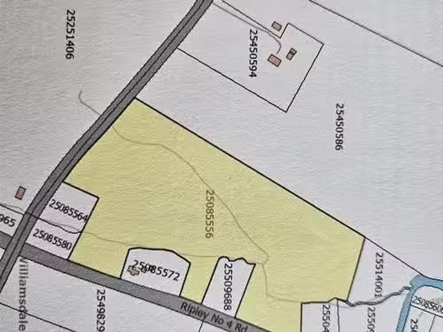 Ripley #4 Road, Williamsdale, NS, B0M 1E0 vacant land for sa.