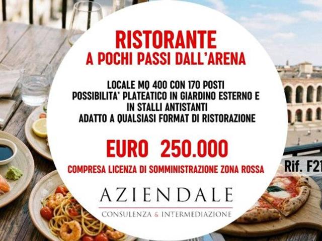 Ristorante in vendita a Verona