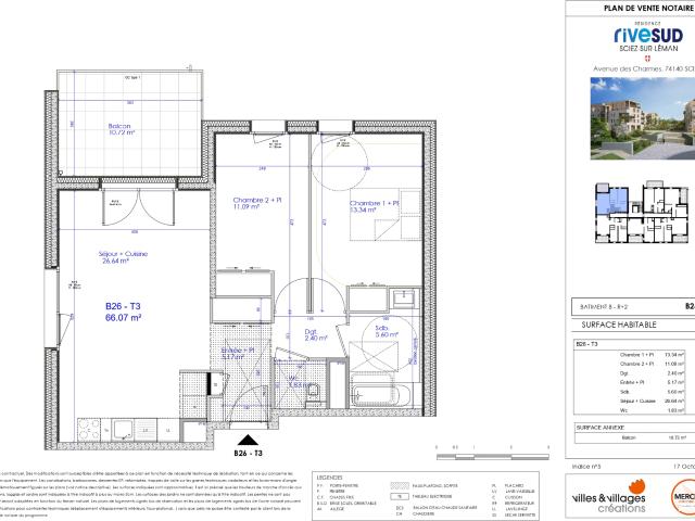 RIVE SUD T3 356 500 €