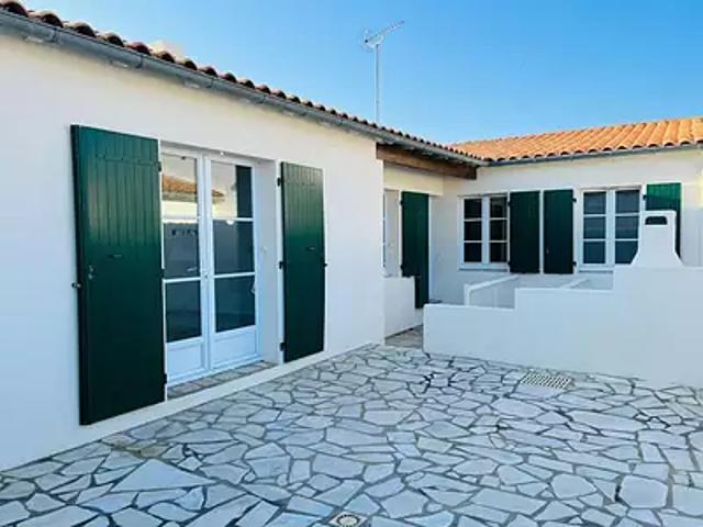 Rivedoux Plage 17940 Achat / Vente maison 3 pièces t3 terrasse
