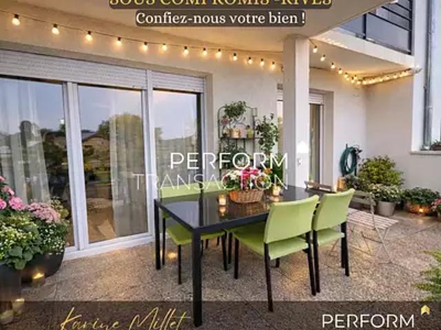 Rives 38140 Achat / Vente appartement 3 pièces t3
