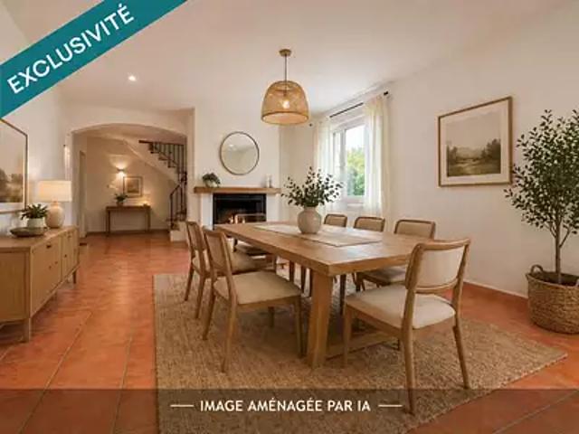 Rives 38140 Achat / Vente maison 8 pièces t8 piscine terrasse