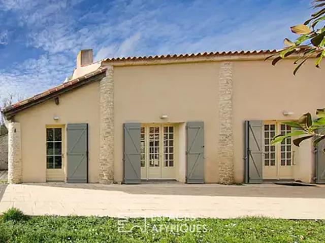 Rives d’Autise 85240 Achat / Vente maison 6 pièces t6 terrasse cave