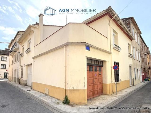Rivesaltes, Ensemble immobilier 107m2 + deux garages