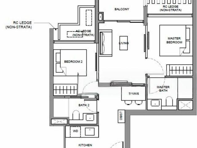 River Valley Green D9, Condominium