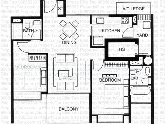 Riveredge D15, Condominium