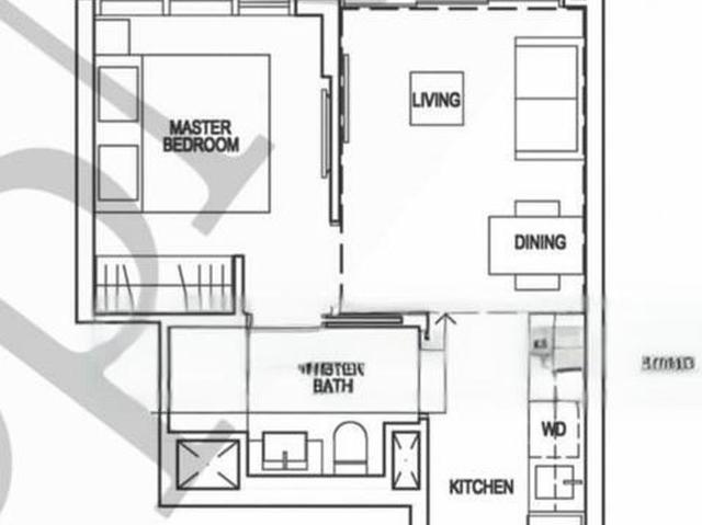 Riverfront Residences D19, Apartment