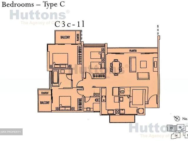 Rivergate D9, Apartment