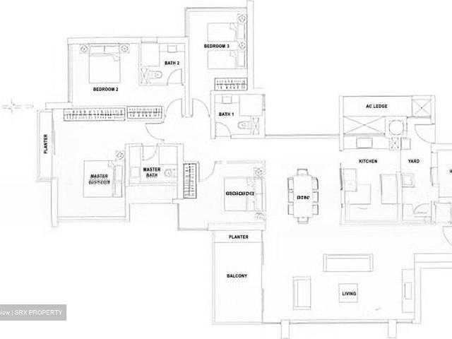 Rivergate D9, Apartment