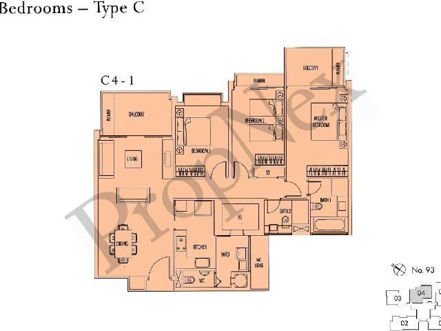 Rivergate Freehold 3bdr Condominium For Sale, $4,600,000, 3 Bed 3 Bath 1,507 sqft $3,052.00 psf
