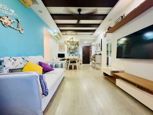 Riverparc Residence Executive Condominium For Sale, $1,730,000, 3 Bed 2 Bath 1,227 sqft $1,410.00 psf