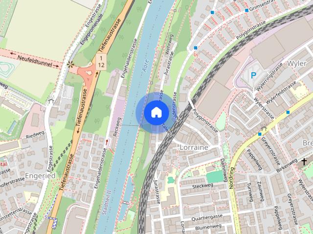 Riverside Leben an der Aare
