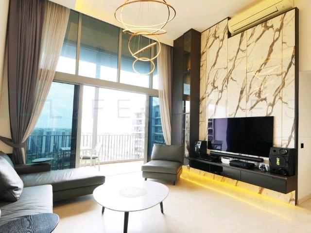 RiverTrees Residences Condominium For Rent, $5,950, 4 Bed 3 Bath 1,410 sqft $4.22 psf