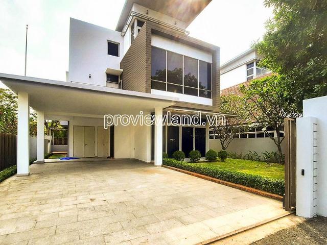 Riviera Cove villa for rent in Garden Villa area 2 street frontage with 493m3 of land 3 floors 4 bedrooms with & garden