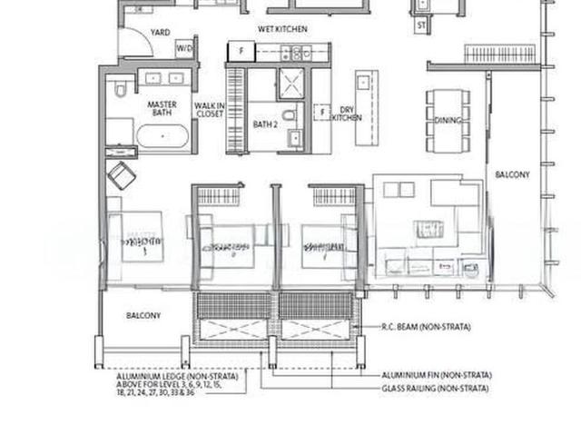 Riviere D3, Condominium