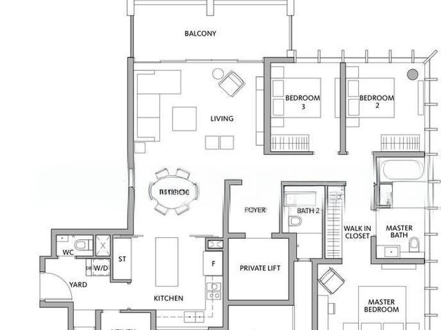 Riviere D3, Condominium