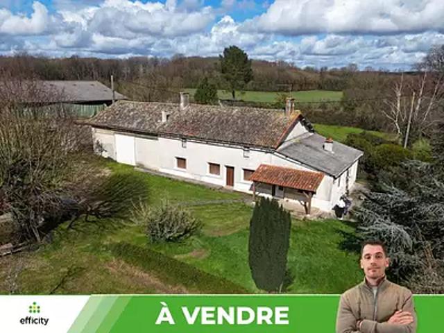 Romagne 86700 Achat / Vente maison 6 pièces t6 jardin