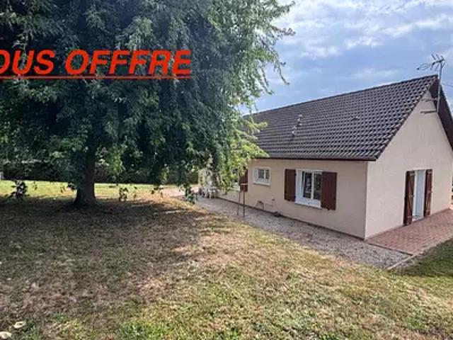 Romenay 71470 Achat / Vente maison 4 pièces t4 jardin terrasse