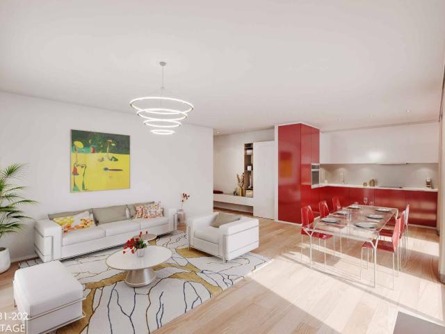 Roof flat with 2.5 rooms on sale in Denges 57 m² | dreamo. Ch