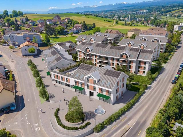 Roof flat with 3.5 rooms on sale in Denges 84 m² | dreamo. Ch