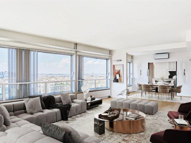 Rooftop en triplex – Vue Seine – 3 Chambres Beaugrenelle