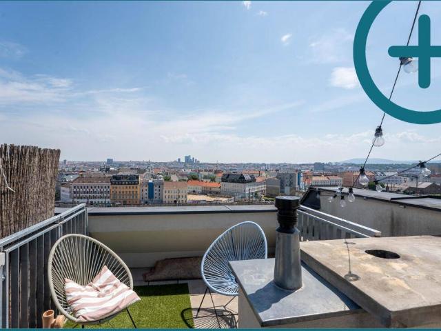 ROOFTOP FEELING MIT WEITBLICK BEFRISTET VERMIETET