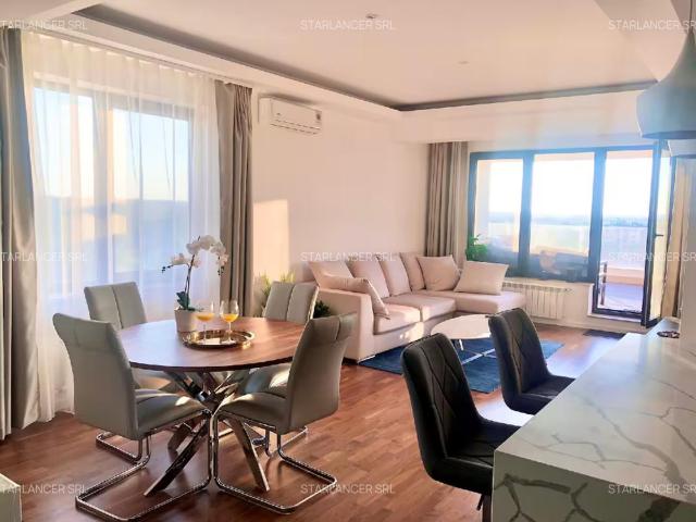 Rooftop Penthouse Traversant cu Terasă Panoramică