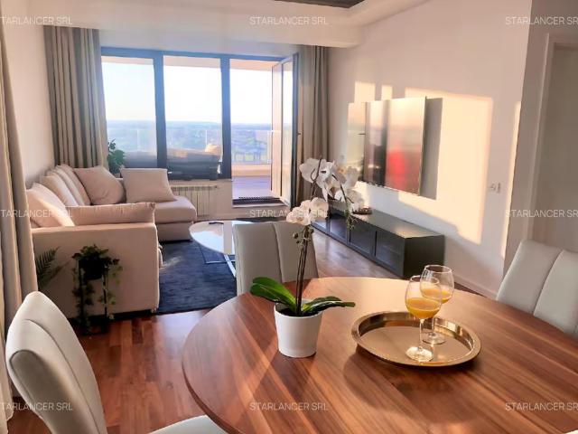 Rooftop Penthouse Traversant cu Terasă Panoramică