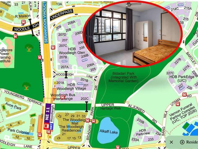 Room near Woodleigh MRT