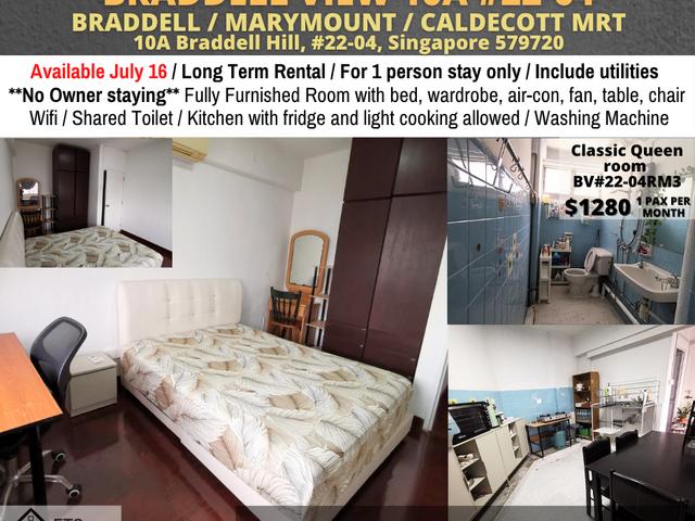 room / BRADDELL / MARYMOUNT / Common room / 1pax stay / Available July 16